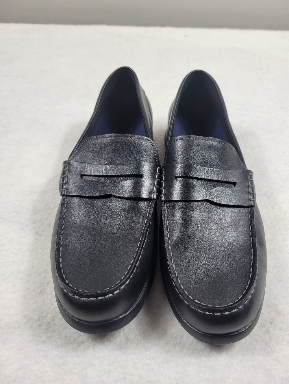 Cole Haan Grand360 Men's Black Leather Penny Loafers Size 13M (Style C34846)